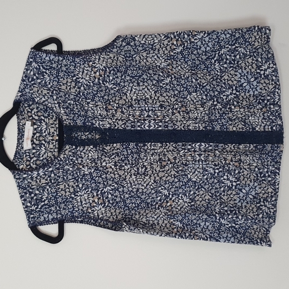 Tory Burch Silk Kaleidoscope Floral Blouse - Picture 1 of 9